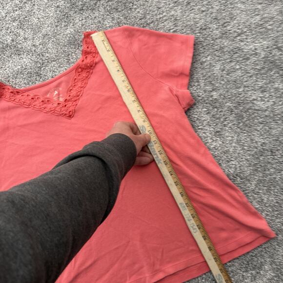 Boho Top Women Large Lace Trim Cottagecore Romantic Feminine Dainty Y2K Inspired - Picture 2 of 5